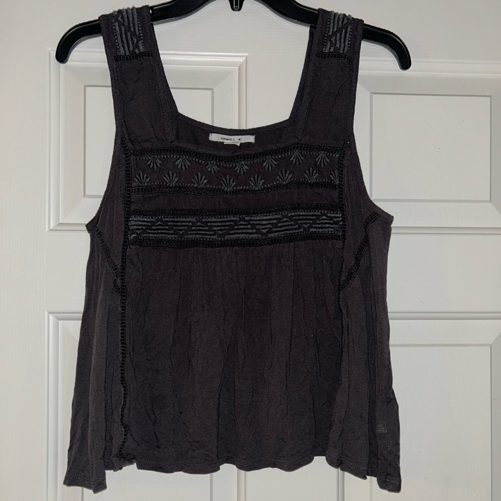 Oneill Charcoal Gray Top